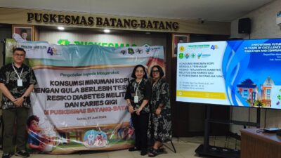 FK UWKS Edukasi Bahaya Konsumsi Kopi Bergula, Perkuat Pencegahan Diabetes Melitus dan Karies Gigi di Sumenep