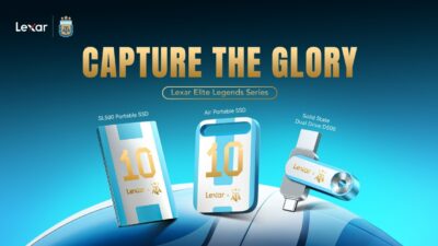 Rayakan Semangat Juara Argentina, Lexar Luncurkan AFA Elite Legends Series 13 Lexar Rayakan 30 Tahun Inovasi, Perkenalkan Visi Penyimpanan AI dan Kemitraan dengan Timnas Argentina