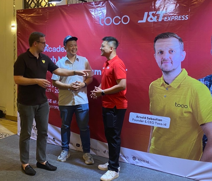 J&T Express Dukung Toco Seller Academy, Perkuat Ekosistem UMKM Digital