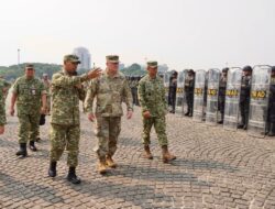 Kodam Jaya Perlihatkan Kesiapan PHH kepada Delegasi Hawaii National Guard