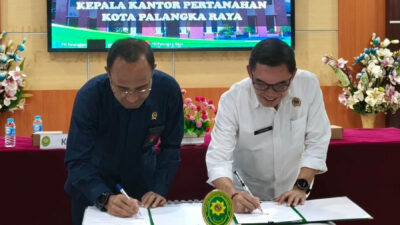 Kantor Pertanahan Kota Palangka Raya Perkuat Sinergi Peradilan