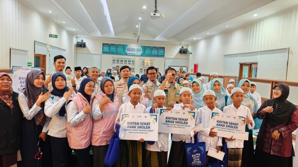 YBM PLN UP2B Jateng & DIY Berkolaborasi dengan IZI Hadirkan Khitan Sehat Gratis bagi 30 Anak Dhuafa