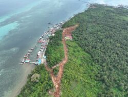 Alat Berat Terus Bekerja, Pembukaan Jalan Penghubung Kepulauan Umbele Capai Hari ke-13