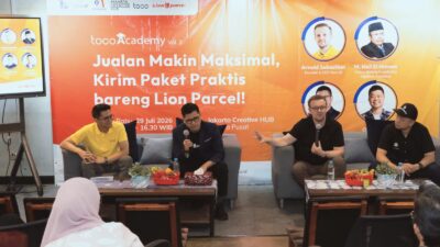 TOCO Academy Vol. 2 Perkuat Transformasi Digital UMKM Bersama Lion Parcel, EKRAF, dan Dinas PPKUKM DKI Jakarta 13 TOCO Academy Vol. 2 Perkuat Transformasi Digital UMKM Bersama Lion Parcel, EKRAF, dan Dinas PPKUKM DKI Jakarta