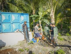 Berkat Gotong Royong, Satgas TMMD dan Masyarakat Wujudkan Fasilitas Air Bersih di Masjid Polewali