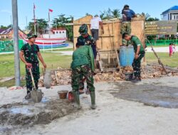 Masyarakat Kompak Dukung Pelaksanaan TMMD Ke-129 di Wilayah Desa Mereka