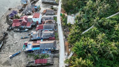 Rabat Beton Desa Polewali Selesai 100 Persen, Aktivitas Masyarakat Semakin Lancar