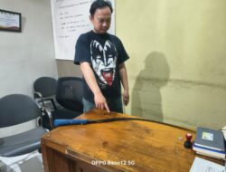 Polisi Gagalkan Tawuran Pelajar di Beji, Parang Disita