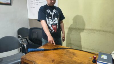 Polisi Gagalkan Tawuran Pelajar di Beji, Parang Disita 9 Polisi Gagalkan Tawuran Pelajar di Beji, Parang Disita