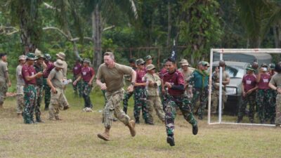 Semarak HUT ke-81 RI, TNI AD dan US Army Adu Seru di Culture Day