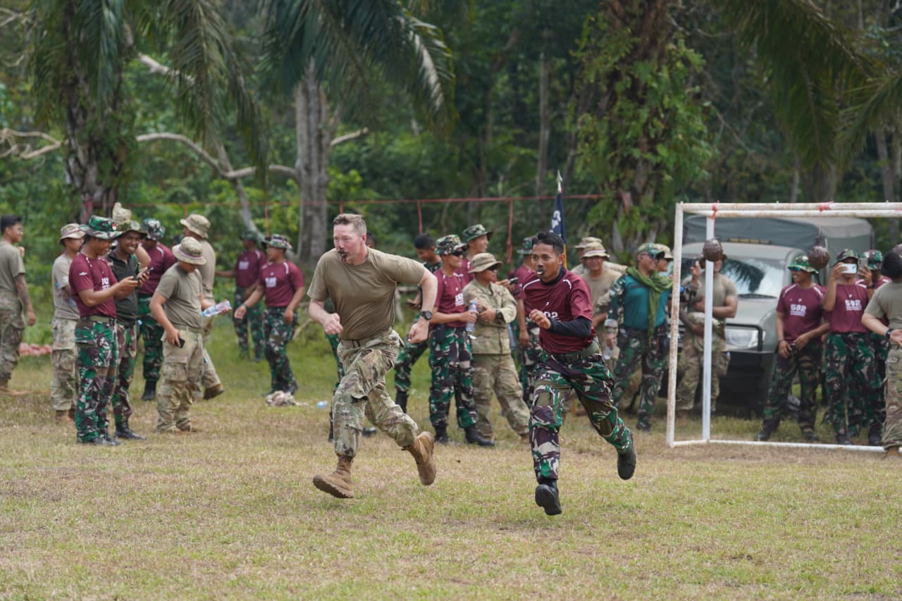 Semarak HUT ke-81 RI, TNI AD dan US Army Adu Seru di Culture Day