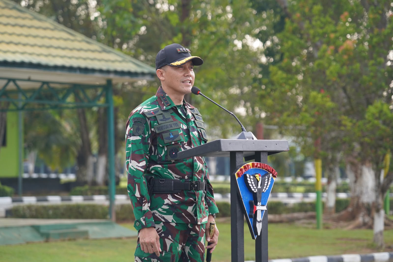 Uji Kesiapan Tempur Prajurit, Danbrigif TP 32/Mangkalihat Buka Latihan Tingkat Kompi