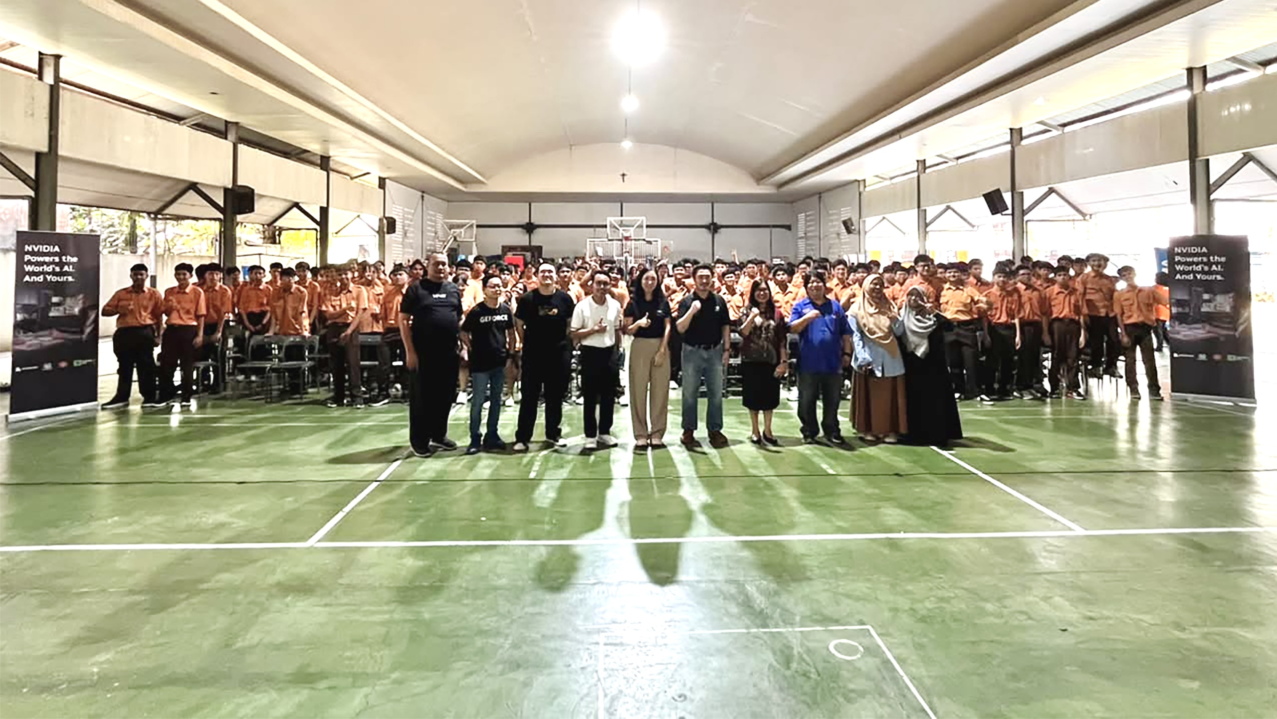 Astrindo Senayasa Kenalkan Teknologi AI NVIDIA kepada 290 Siswa di Padang